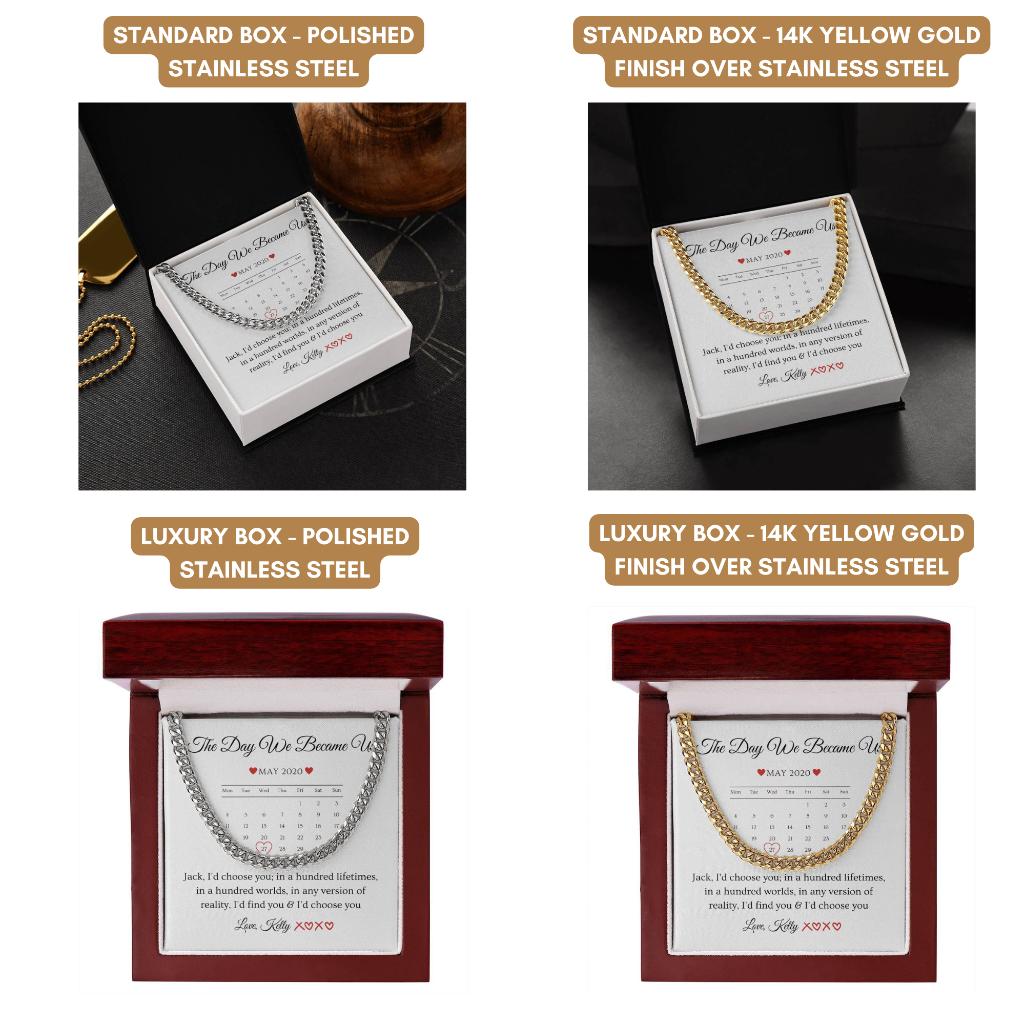 Personalised Names & Date Message, Valentine's Day Gift for Him, Birthday Gift For Boyfriend, Anniversary Gift For Husband,To My Man, My Guy