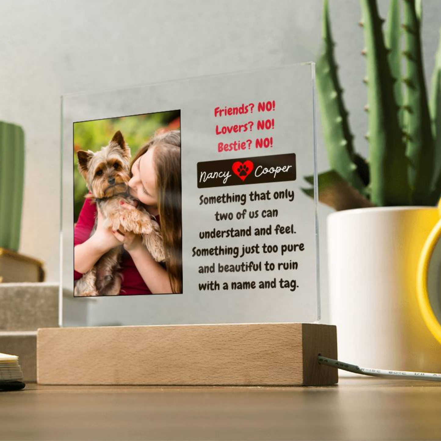 Dog Memorial, Pet portrait with dog, Best friends dog gift, Dog remembrance gift, Dad dog gift, Mum dog gift, Mothers day dog gift, Pet Loss