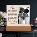Mother of the Bride Photo Keepsake, Mother of the Bride Gift from the Bride, Mother of the Bride Gift Poem, Wedding Gift Mom, Gift for Mum