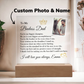 Fathers Day Gifts, Gift for Dad from Daughter, Acrylic Plaque, Sentimental Gift for Dad, To My Dad, Gifts for Him, Custom Name Photo Gift