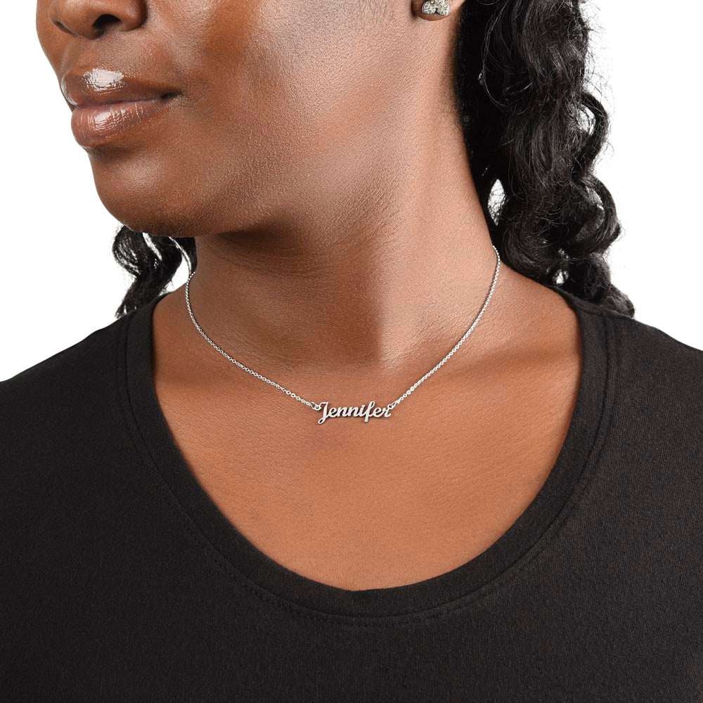 You Are Inspiration, Bible Verse Gift, Inspirational Quote Gifts Custom Inspiration Necklace You are beautiful Name Necklace Christian Gifts