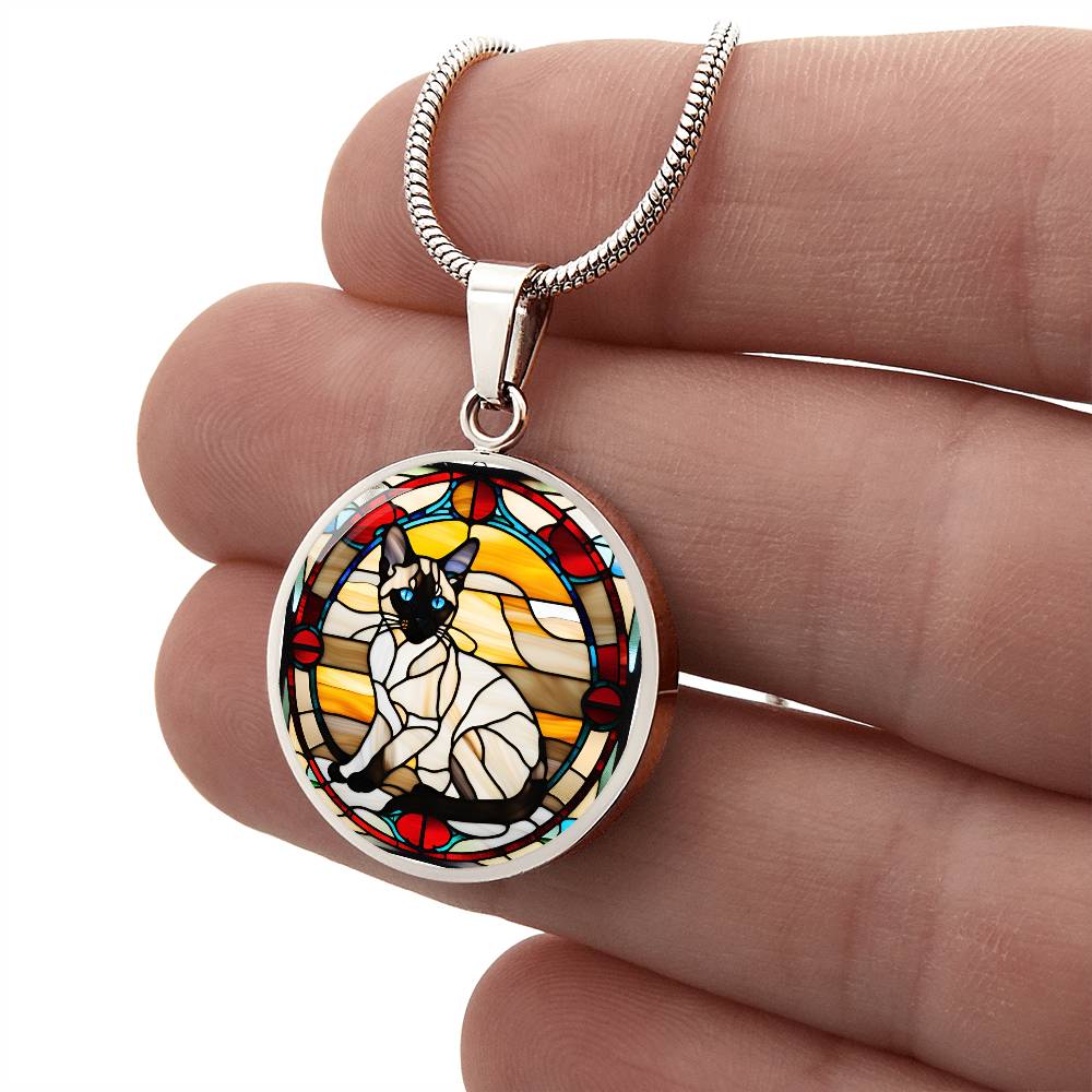 Siamese Cat Jewelry Gift For Cat Lover, Siamese Cats, Seal Siamese, Cat pendant, Siamese Cat Gift, Feline Necklace, Pet Owner Cat Charm