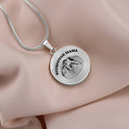 Sourdough Mama Baking Pendant Sourdough Baking Necklace Homesteading Pendant Necklace Gifts Baking Enthusiast Gift for Sourdough Bread Baker