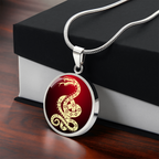 Chinese Zodiac Snake Necklace, Year of The Snake Necklace Gold, Personalized Chinese Zodiac Silver Pendant, 2025 Chinese Lunar New Year
