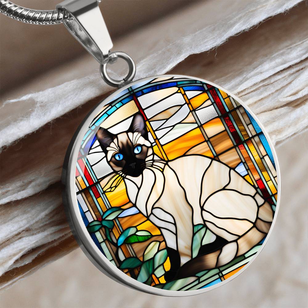 Siamese Cat Jewelry Gift For Cat Lover, Siamese Cats, Seal Siamese, Cat pendant, Siamese Cat Gift, Feline Necklace, Pet Owner Cat Charm