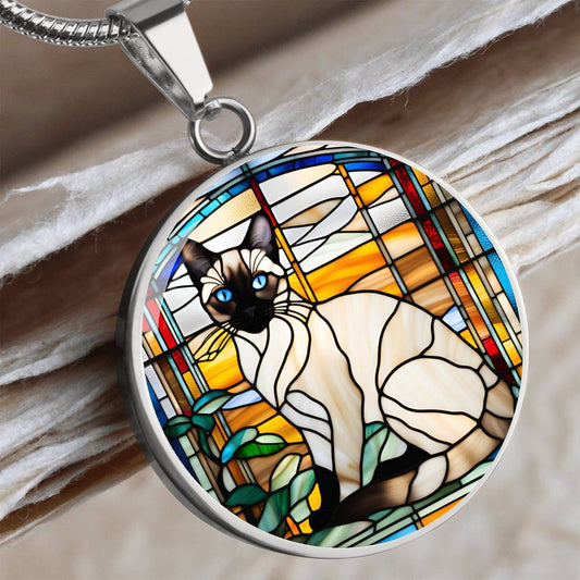Siamese Cat Jewelry Gift For Cat Lover, Siamese Cats, Seal Siamese, Cat pendant, Siamese Cat Gift, Feline Necklace, Pet Owner Cat Charm