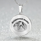 Sourdough Mama Baking Pendant Sourdough Baking Necklace Homesteading Pendant Necklace Gifts Baking Enthusiast Gift for Sourdough Bread Baker