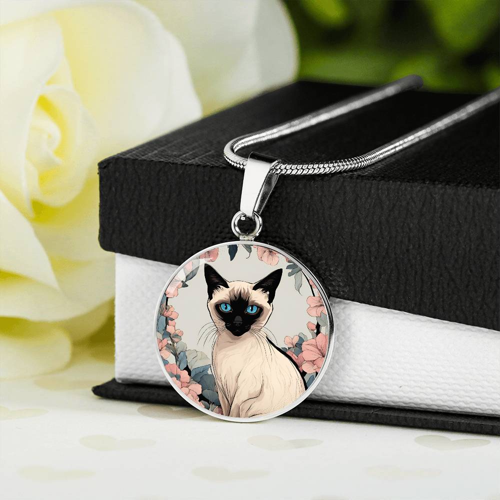 Siamese Cat Jewelry Gift For Cat Lover, Siamese Cats, Seal Siamese, Cat pendant, Siamese Cat Gift, Feline Necklace, Pet Owner Cat Charm