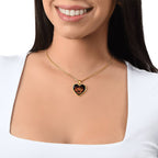 May the odds be ever in your favor Necklace, Songbirds & Snakes, The Ballad Of, Valentines Day Necklace, Mockingjay, Engraved Necklace Gifts