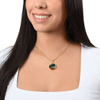Pendant Necklace Marble Beauty Mesmerizing 3D imagination elegance Captivating Swirling Pattern Texture Ethereal Atmosphere Artistic Wonder