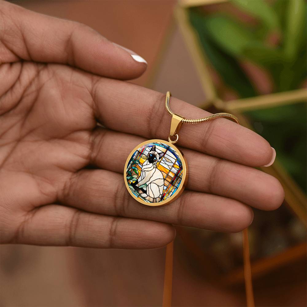 Siamese Cat Jewelry Gift For Cat Lover, Siamese Cats, Seal Siamese, Cat pendant, Siamese Cat Gift, Feline Necklace, Pet Owner Cat Charm