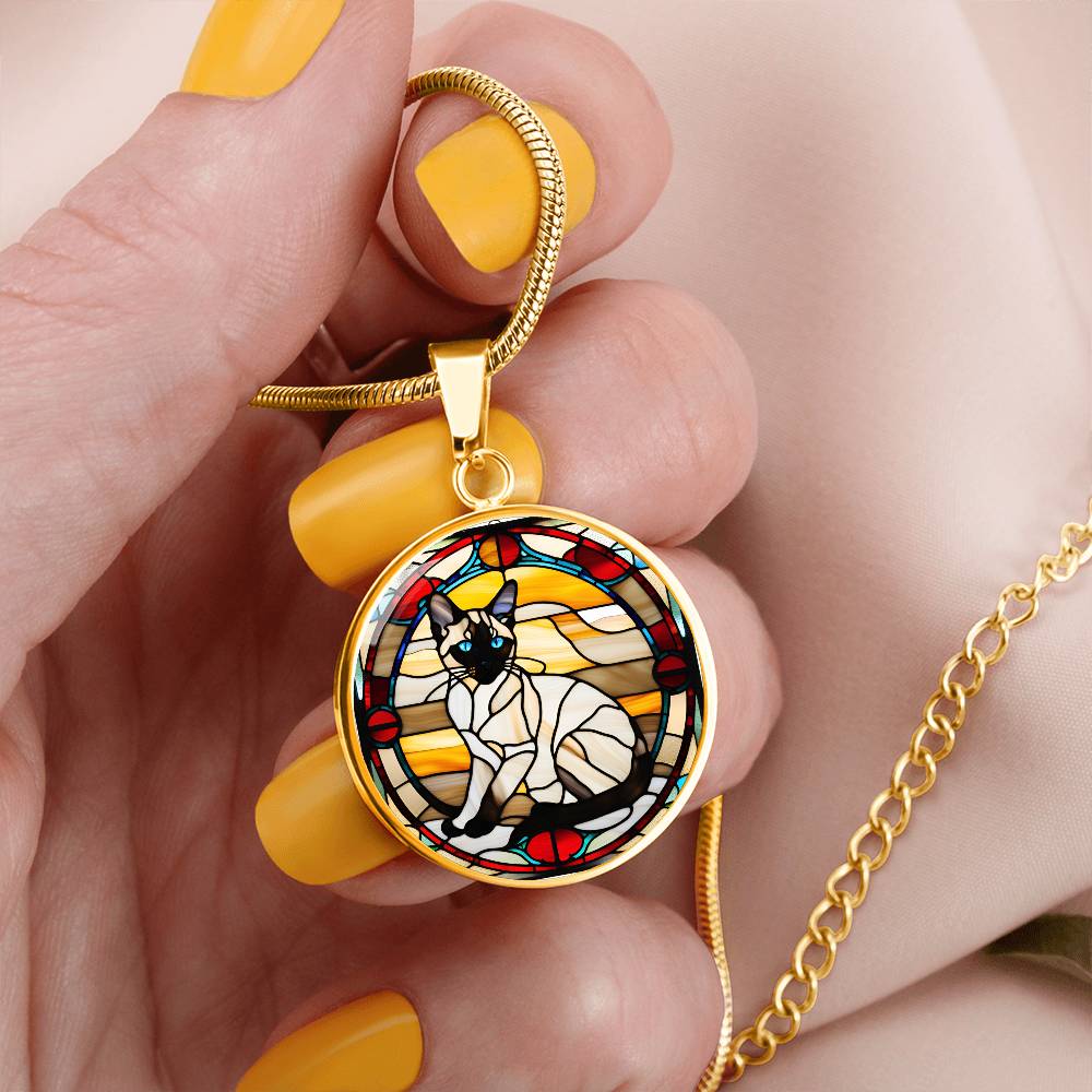 Siamese Cat Jewelry Gift For Cat Lover, Siamese Cats, Seal Siamese, Cat pendant, Siamese Cat Gift, Feline Necklace, Pet Owner Cat Charm
