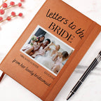 Letters to the Bride from Bridesmaids Personalised Bride's Name & Wedding Date Journal Best Friend Notebook Gifts Bridal Gifts Wedding Gift