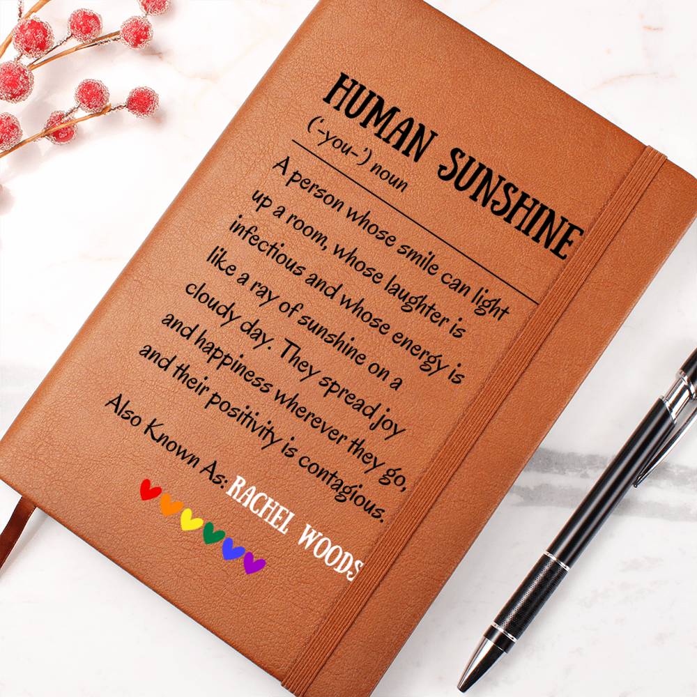 Human Sunshine Definition Gratitude Inspirational Motivational Gifts for Women Appreciation Gift for Teacher Friends Coworkers Doctor Nurse