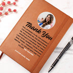 Thank You Teacher Journal, Teacher retirement gift, Teacher Gratitude, Appreciation Gifts for women teacher, Custom Photo and Name