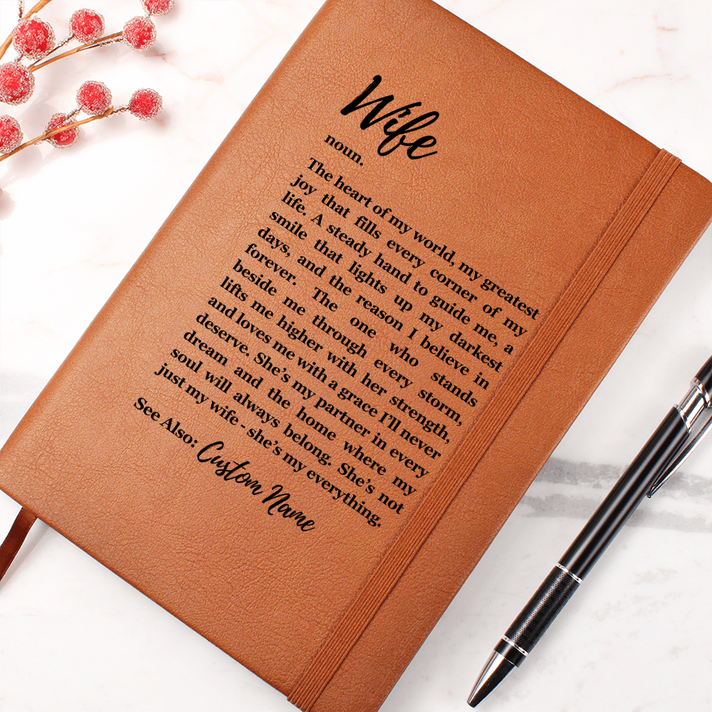 Personalised Gift for Wife, Anniversary Gift, Birthday Gift from Husband, Lesbian Wife Gift, Wife Appreciation, Valentine's Day gift for her