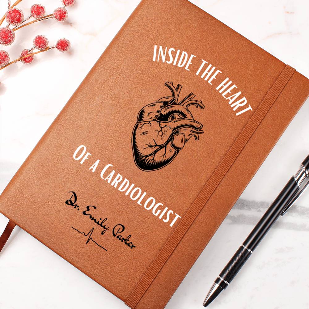 Inside the Heart of a Cardiologist Notebook, Anatomical Heart, Journal Gift for Cardiologist, Cardiologist Heart Doctor Gifts, Heart Surgeon
