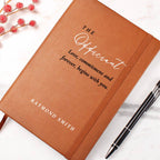 Custom Name Wedding Officiant Book, Ceremony Journal, Speech Sermon Toast, thank you Pastor Host Gift, reverend notebook, wedding day gifts