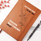 Personalized Journal Gift for Pilot, Aviation, Pilot Gifts, Aviator Gift, Flight School Graduation, Helicopter Pilot Gifts, Solo Flight