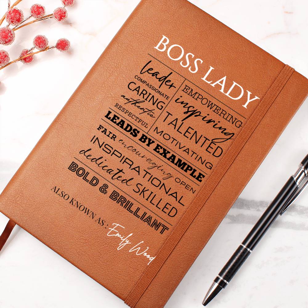 Boss Lady Journal, Corporate Gifts Boss Gifts For Her, Boss Gift For Women, Boss Day Gift For Women, Gifts For Boss Female, Gift for Manager
