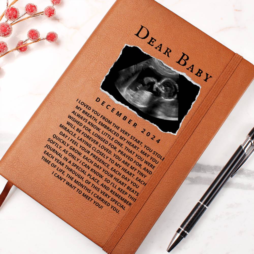 Pregnancy Journal for Expecting Mom, Mothers Day Gift, Baby Shower Gift, Baby Keepsake Journal, New Mom Gift Pregnancy Announcement