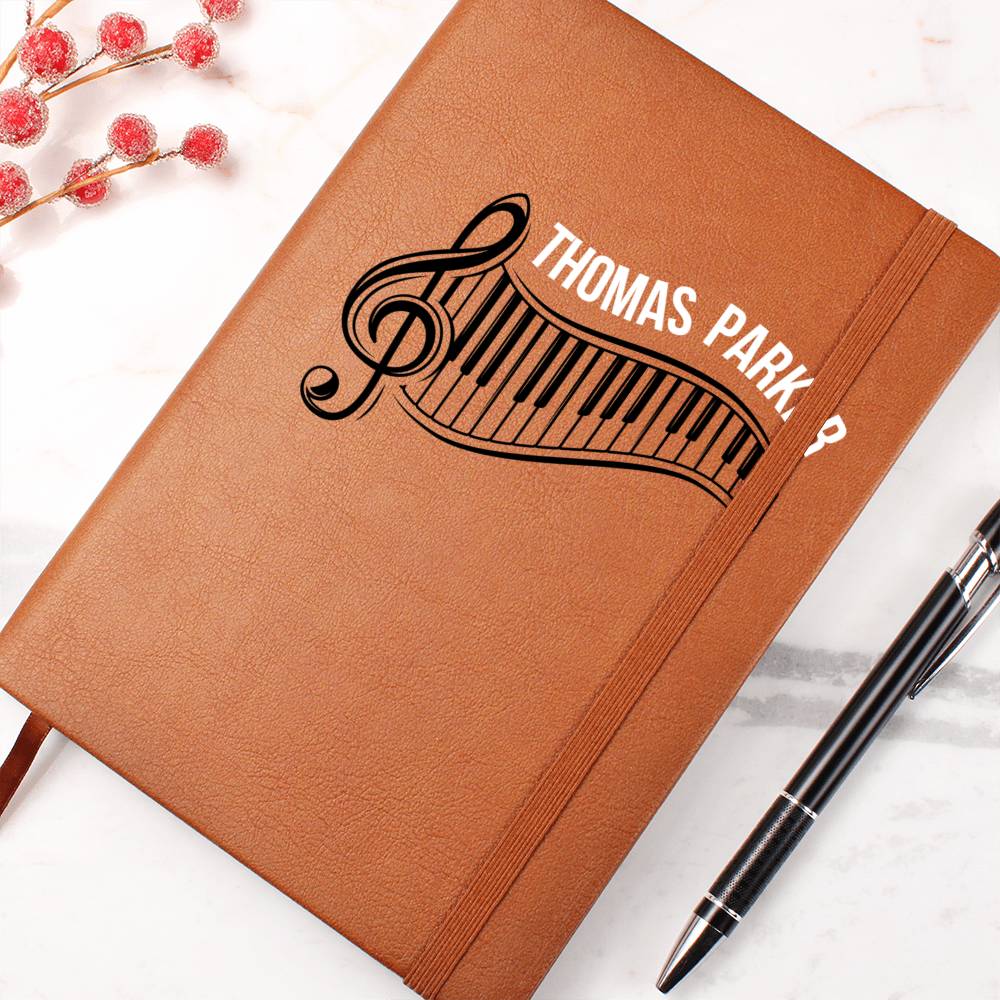 Music Notebook Songwriting Personalized Piano Lyric Journal Lyrical Writer Journal Writing Custom Songwriters Notebook Musician Song Diary