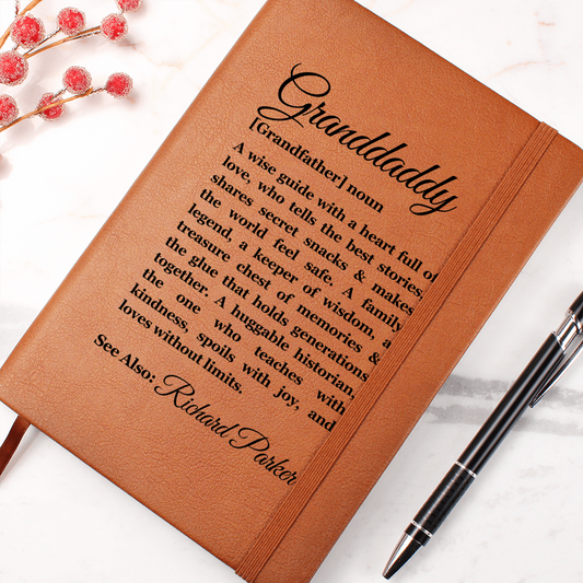 Birthday Gift For Grandfather, Granddaddy Definition Meaning, Custom Journal For Him, Grandfather Christmas Gifts, Pop Pop Granddad Gifts