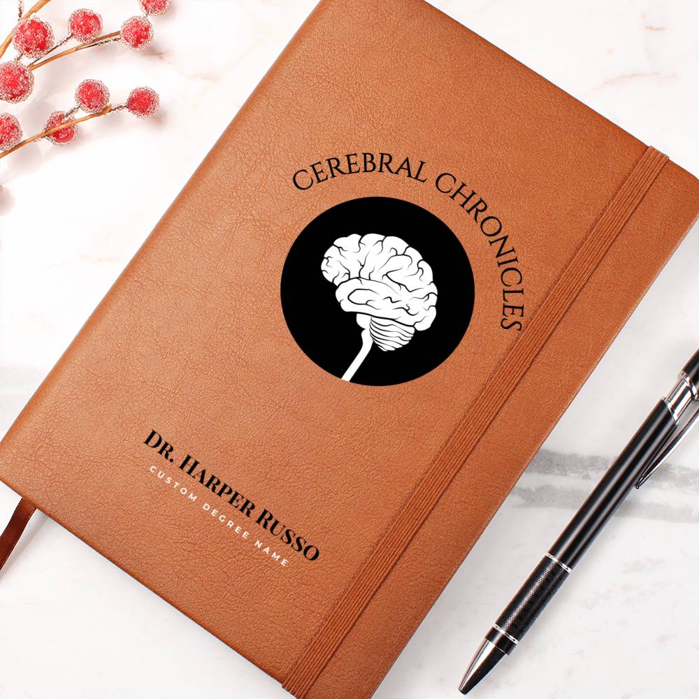 Personalized Neurologist Gift - Custom Journal, Neuro Nurse Gift, Neurology Graduation Gift, Anatomy Brain Journal, Neuroscience Graduation