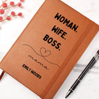 Woman Wife Boss Mama Journal Boss Lady, Boss Life Vibes Notebook Boss Mum Mother's Day Gift Boss Babe Boss Women Corporate Gifts for Manager