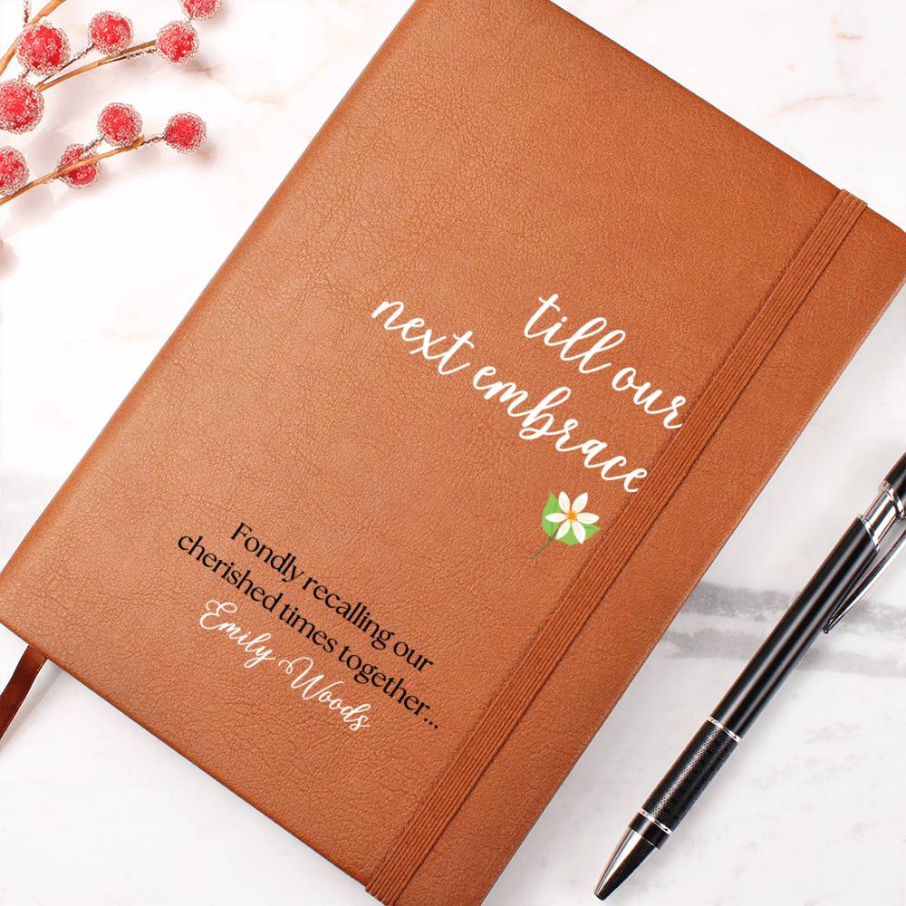 Bereavement Gift, Custom Sympathy Gift for Loss, Until We Meet Again - Grief Journal, Personalized Memorial Journal,  Memories of You Journal