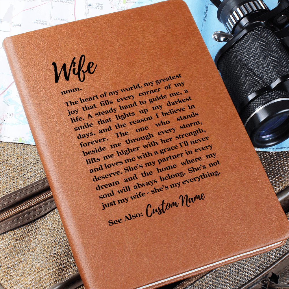 Personalised Gift for Wife, Anniversary Gift, Birthday Gift from Husband, Lesbian Wife Gift, Wife Appreciation, Valentine's Day gift for her