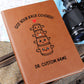 Personalized Chiropractic Journal, Chiropractor Grad Gift, Got Your Back spine - doctor, physiotherapist, orthopaedic surgeon medical Diary