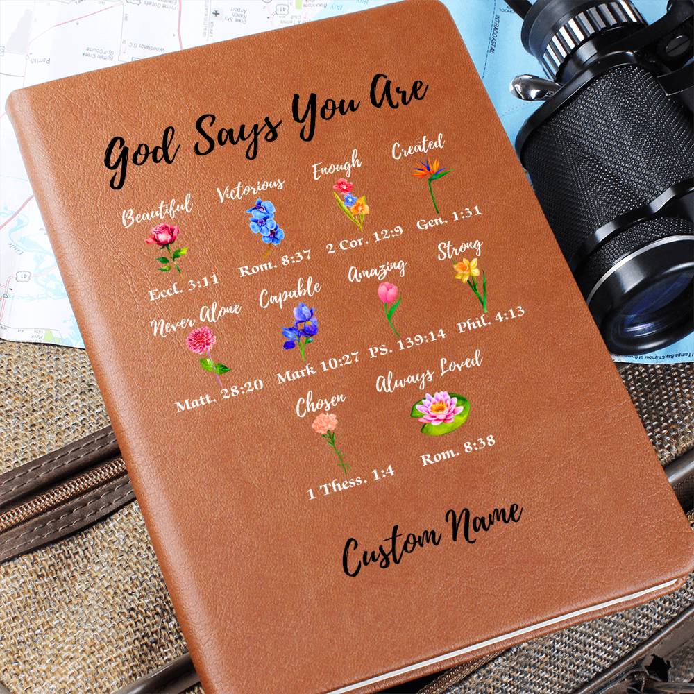 Personalized Prayer Journal, Christian Gifts, Rooted in him, Bible Study Journal, Devotional, Best Friend Catholic Gift, Faith Baptism Gifts