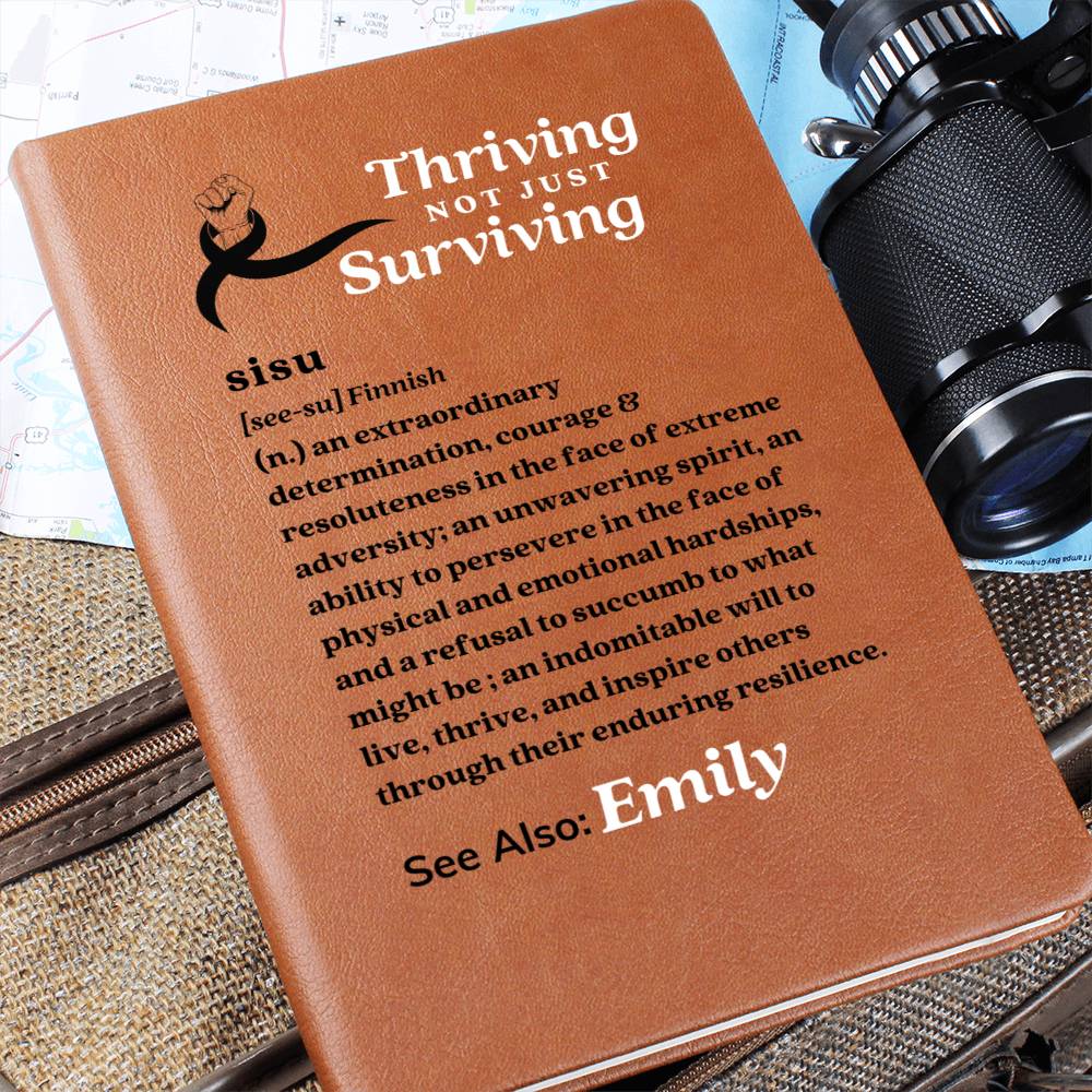 Cancer survivor gift Journal, inspirational gifts, motivational gift for cancer patients, Breast cancer Notebook, strength journal gifts