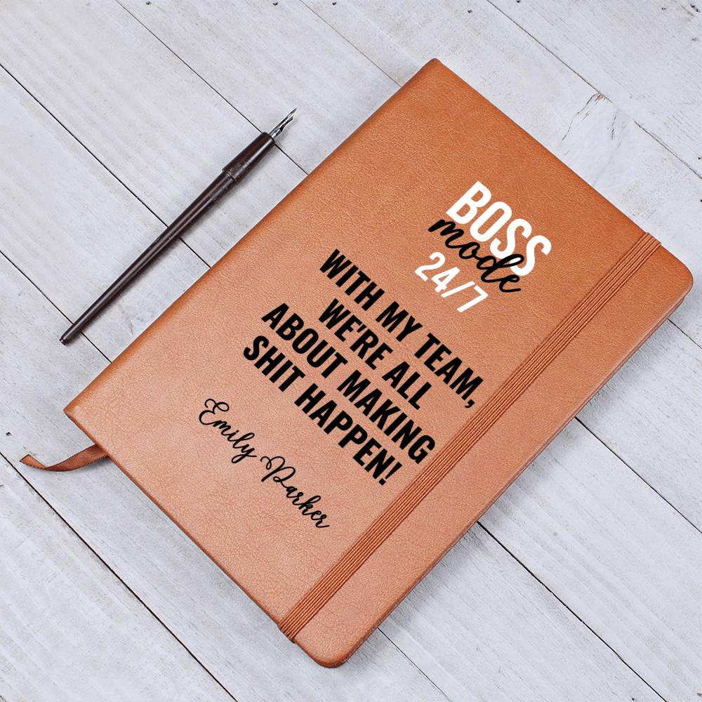 Leader Gift for Boss, Custom Name Christmas Gift Idea, Personalized Bosses Day Gift, Funny Boss Gift for Women, Gifts for Men Mentor Coach