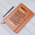 Dreamer's Journal, Difference Maker Notebook, Limitless Potential, Gift for Inspiring Person, Motivational Gift, Strength and Determination