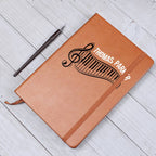 Music Notebook Songwriting Personalized Piano Lyric Journal Lyrical Writer Journal Writing Custom Songwriters Notebook Musician Song Diary