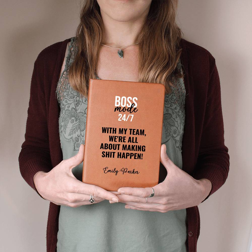 Leader Gift for Boss, Custom Name Christmas Gift Idea, Personalized Bosses Day Gift, Funny Boss Gift for Women, Gifts for Men Mentor Coach