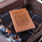 Leather Journal Gift for Father In Law, Birthday Gift for Him, Gift from Daughter in Law, Gift from Son in Law, Father in Law Appreciation