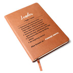 Personalized Leader Definition Journal, Manager gift, teacher gift, coach gift, speaker gift, social worker gift, gift for boss, mentor gift