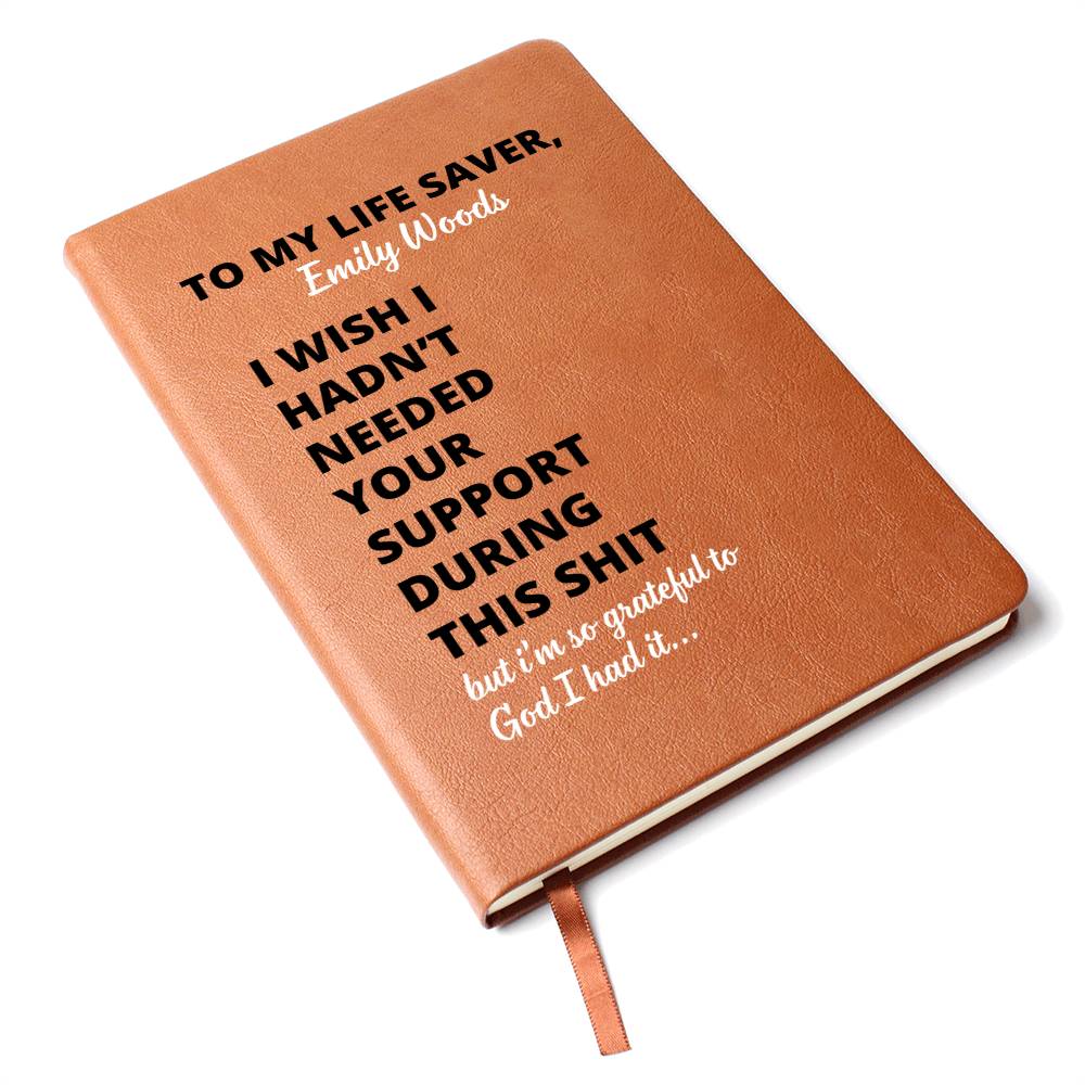 Organ Donor Thank You Journal Life Saver Gratitude Transplant Anniversary Hospital Staff Kidney Bone Marrow Keepsake Donation Awareness