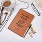 Personalised Name Leather Journal, Sourdough Starter, Homestead Baking Gift, Bread Baking Gift Baking Journal Recipe Book, Homesteading gift