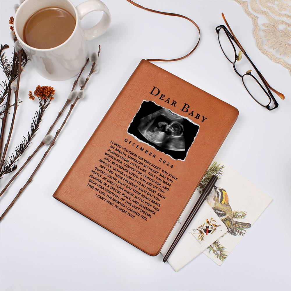 Pregnancy Journal for Expecting Mom, Mothers Day Gift, Baby Shower Gift, Baby Keepsake Journal, New Mom Gift Pregnancy Announcement