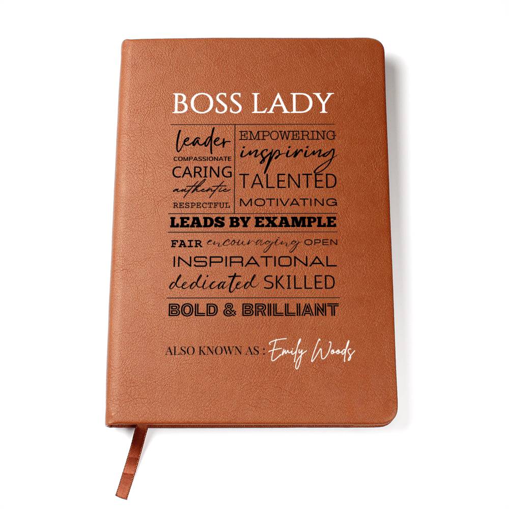 Boss Lady Journal, Corporate Gifts Boss Gifts For Her, Boss Gift For Women, Boss Day Gift For Women, Gifts For Boss Female, Gift for Manager