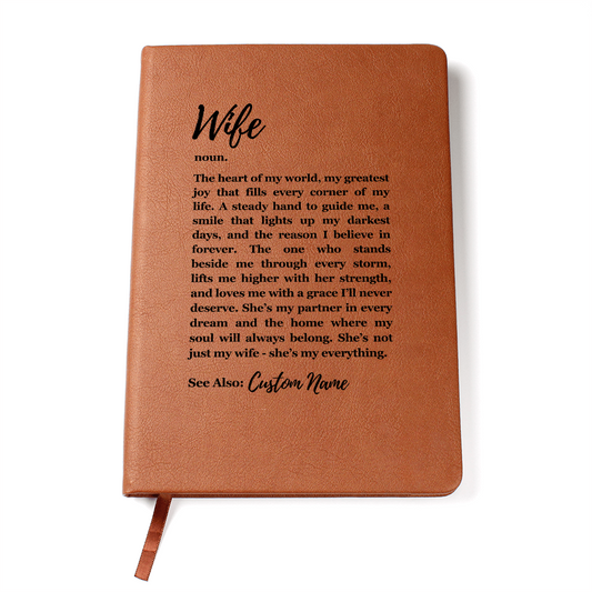 Personalised Gift for Wife, Anniversary Gift, Birthday Gift from Husband, Lesbian Wife Gift, Wife Appreciation, Valentine's Day gift for her