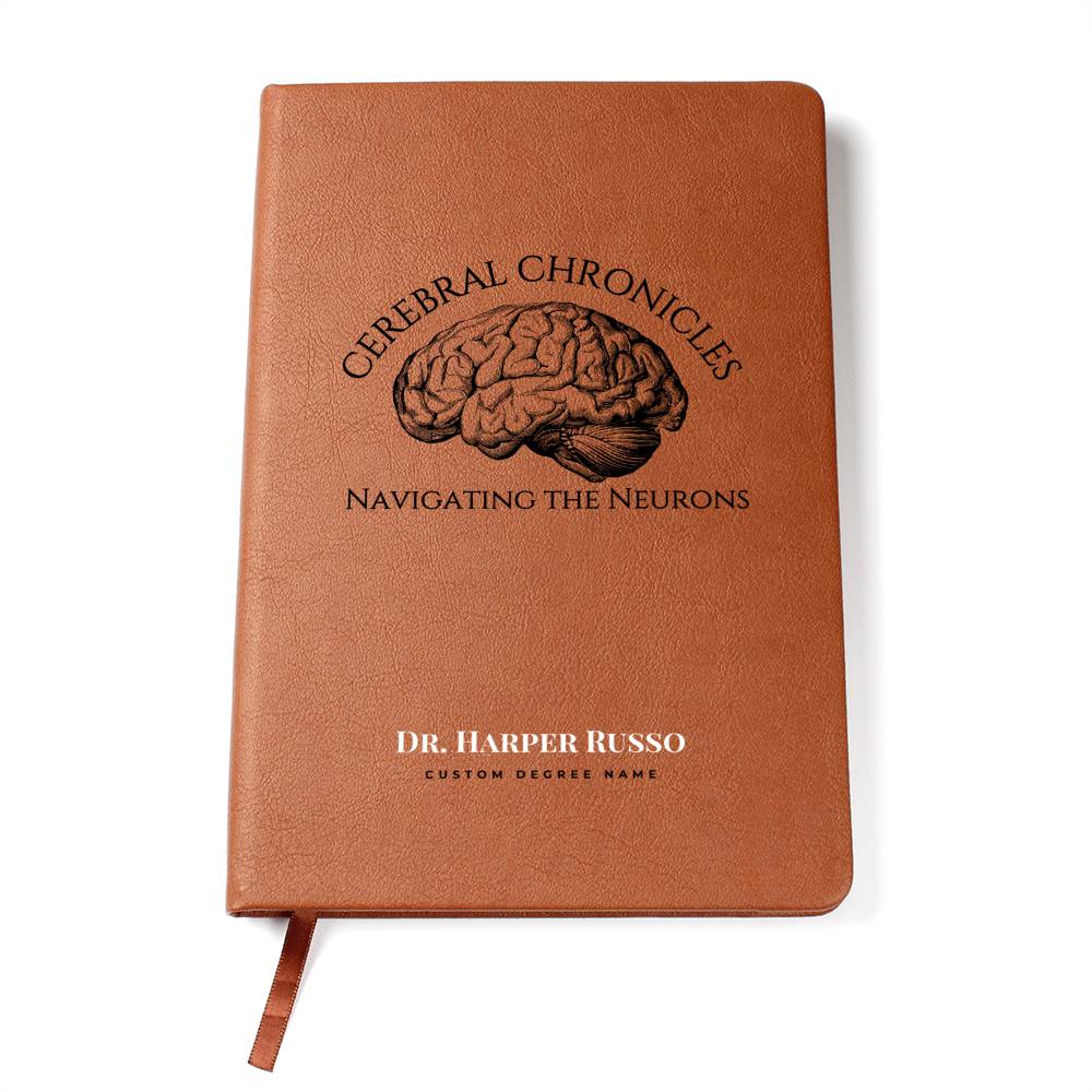 Personalized Neurologist Gift - Custom Journal, Neuro Nurse Gift, Neurology Graduation Gift,  Anatomy Brain Journal, Neuroscience Graduation Gift