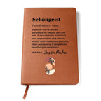 Gift for Art Connoisseurs Schöngeist Journal Intellectual Pursuits Notebook Personalized Name Gift for Artistic Individuals Aesthetics