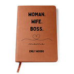 Woman Wife Boss Mama Journal Boss Lady, Boss Life Vibes Notebook Boss Mum Mother's Day Gift Boss Babe Boss Women Corporate Gifts for Manager