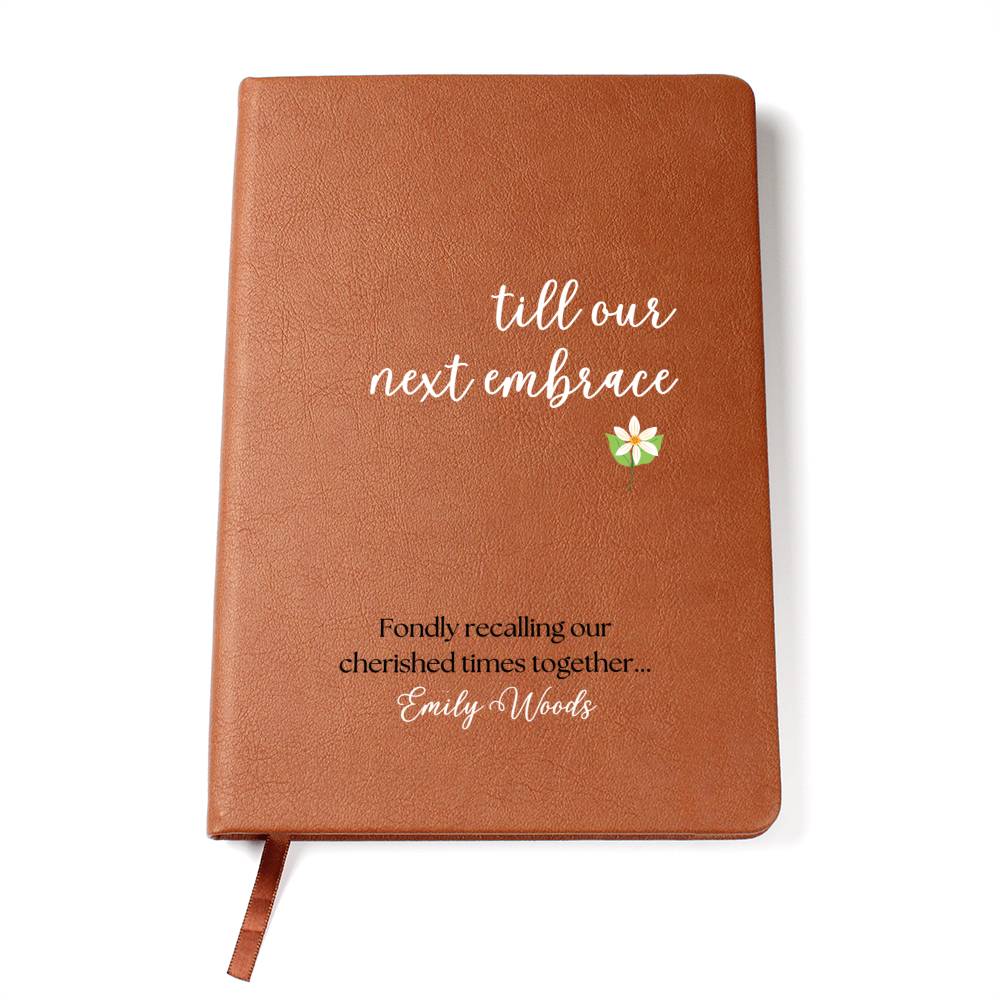 Bereavement Gift, Custom Sympathy Gift for Loss, Until We Meet Again - Grief Journal, Personalized Memorial Journal,  Memories of You Journal