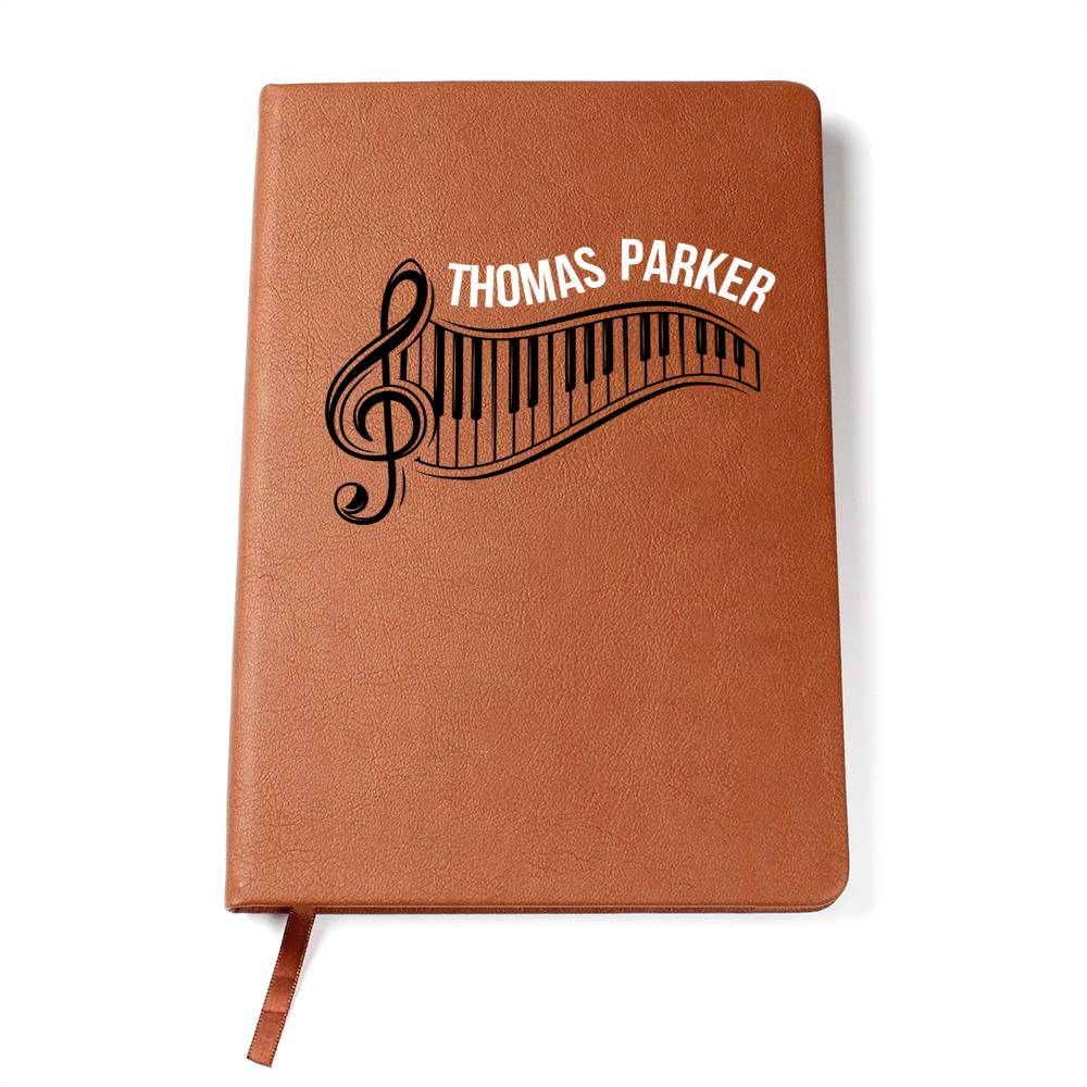 Music Notebook Songwriting Personalized Piano Lyric Journal Lyrical Writer Journal Writing Custom Songwriters Notebook Musician Song Diary